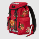 478327 GUCCI 古驰 Techpack 刺绣装饰 双肩背包 红色
