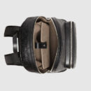 406370 GUCCI Gucci Signature 真皮 双肩背包 黑色