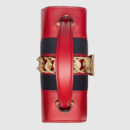 470270 D4ZAG 8457 GUCCI Sylvie 系列皮革迷你手袋 芙蓉红