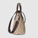 429019 GUCCI GG Supreme高级人造帆布 小号 购物袋 乌木色