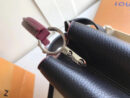 M42916 LV Capucines 小号手袋 LV单肩斜挎包 LV全皮女包 黑配灰