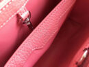 M42916 LV Capucines 小号手袋 LV单肩斜挎包 LV全皮女包 黑配灰