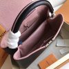 M94714 M42916 LV Capucines 中号手袋 LV单肩斜挎包 LV全皮女包 黑色