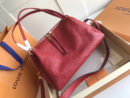 M43720 LV Ponthieu 小号手袋 LV全皮女包 LV手提肩背包 樱桃红