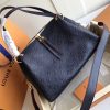 M43721 LV Ponthieu 小号手袋 LV全皮女包 LV手提肩背包 深海蓝
