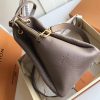M43743 LV Ponthieu 小号手袋 LV全皮女包 LV手提肩背包 灰色