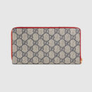 435293 GUCCI GG Supreme高级人造帆布 罗缎 全拉链式皮夹