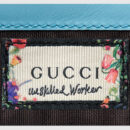 466492 GUCCI Unskilled Worker GG Marmont系列 彩绘花卉印花 卡片夹