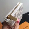 N63069 LV ZIPPY 拉链零钱包 LV经典白格钱夹 LV拉链短钱夹