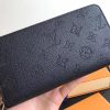 M58428 LV Zippy 拉链钱夹 LV钱包 LV全皮穿孔钱夹 黑色