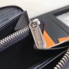 M58428 LV Zippy 拉链钱夹 LV钱包 LV全皮穿孔钱夹 黑色