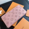 M58429 LV Zippy 拉链钱夹 LV钱包 LV全皮穿孔钱夹 粉色