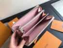 M58429 LV Zippy 拉链钱夹 LV钱包 LV全皮穿孔钱夹 粉色