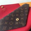 M64317 LV Double V 钱夹 LV钱包 LV女士钱包 LV全皮翻盖钱夹 红色