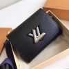 1510118784943592.jpg M64414 LV TWIST 短款钱夹 LV钱夹 LV女士钱包 LV水波纹短夹 黑色