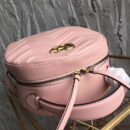 476671 GUCCI GG Marmont系列 绗缝 皮革 双肩包 粉色