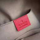 476671 GUCCI GG Marmont系列 绗缝 皮革 双肩包 红色