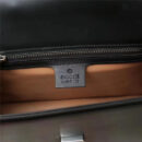 453751 Lilith 2017款 绿宝石蛇头 竹节提手 蝴蝶结 单肩斜跨包 黑色