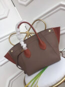 M54841 LV FREEDOM 手袋 LV小牛皮Tote手袋 LV女包 LV全皮女包 胭脂红