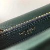 圣罗兰 YSL女包 圣罗兰手拿包 纯手工女包 YSL小牛皮包 绿色