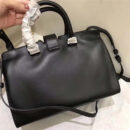 394461 圣罗兰 YSL手提斜跨包 南非皮 光滑皮 黑色黑标