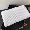 1515142262604519.jpg 377828 YSL 进口鱼子酱皮 圣罗兰 真皮链式皮夹 白色金饰