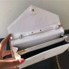 1515142264769232.jpg 377828 YSL 进口鱼子酱皮 圣罗兰 真皮链式皮夹 白色金饰
