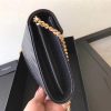 1515153812479095.jpg 377828 YSL 进口鱼子酱皮 圣罗兰 真皮链式皮夹 黑色金饰