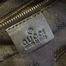 854364 GUCCI 经典款 全皮压花 菱格纹 斜挎包 黑色