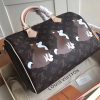 M41112 LV SPEEDY 30 手袋 （配肩带）LV柴犬系列 LV枕头包