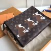 M47542 LV Monogram帆布化妆盒 26号盥洗袋 LV柴犬系列 LV洗漱包