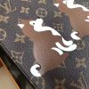 M47542 LV Monogram帆布化妆盒 26号盥洗袋 LV柴犬系列 LV洗漱包