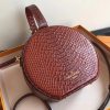 M43510 LV Petite Boite Chapeau 手袋 LV蛇皮纹女包 LV圆饼包 LV小圆包 棕色