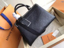 M41491 LV VOSGES 中号手袋 LV全皮系列 LV女包 黑色