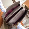 M43739 LV VOSGES 中号手袋 LV全皮系列 LV女包 灰色