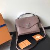 M54877 LV My Lockme 手袋 LV女包 LV全皮空姐包 LV校园包 咖啡色