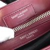 464676 YSL圣罗兰 MONOGRAM 经典信封包 前翻盖 链条包 枣红色