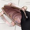 M50415 LV Alma BB 手袋 LV女包 LV贝壳包 LV漆皮压花手提包 粉色