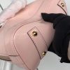 M50415 LV Alma BB 手袋 LV女包 LV贝壳包 LV漆皮压花手提包 粉色