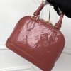M94769 LV Alma BB 手袋 LV女包 LV贝壳包 LV漆皮压花手提包