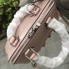 M41327 LV ALMA BB 手袋 LV女包 LV贝壳包 LV牛皮水波纹手提包 粉色