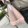 M41327 LV ALMA BB 手袋 LV女包 LV贝壳包 LV牛皮水波纹手提包 粉色