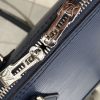 M40855 LV ALMA BB 手袋 LV女包 LV贝壳包 LV牛皮水波纹手提包 蓝色