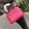 1520649278330392.jpg M42048 LV ALMA BB 手袋 LV女包 LV贝壳包 LV牛皮水波纹手提包 玫红