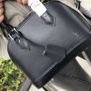 M40862 LV ALMA BB 手袋 LV女包 LV贝壳包 LV牛皮水波纹手提包 黑色