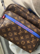 M43843 LV Messenger 小号邮差包 LV涂层帆布男包 LV男包 LV男士斜挎包