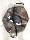 N41414 LV Keepall 55 旅行袋 LV行李包 LV斜挎包 LV旅行包 配肩带