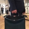 1516 Fendi PEEKABOO FIT罗马皮 全手工缝制 男士手提包 深蓝色
