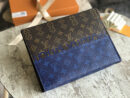 M63066 POCHETTE VOYAGE 中号手袋 LV男包 LV手包 LV银色涂层手拿包
