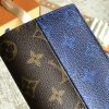 M63026 LV Split系列 BRAZZA 钱夹 LV钱包 LV西装夹 LV蓝配老花钱夹